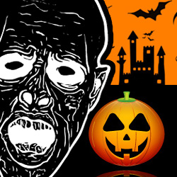 halloween graphics,halloween brushes,halloween design,halloween vector,zombie images,vector zombies,halloween icons,avatar graphics,photoshop brushes,ghost icons,ghost images Spooky Halloween Graphics Collection