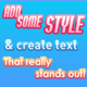 Jazz up text with Gradient Overlay